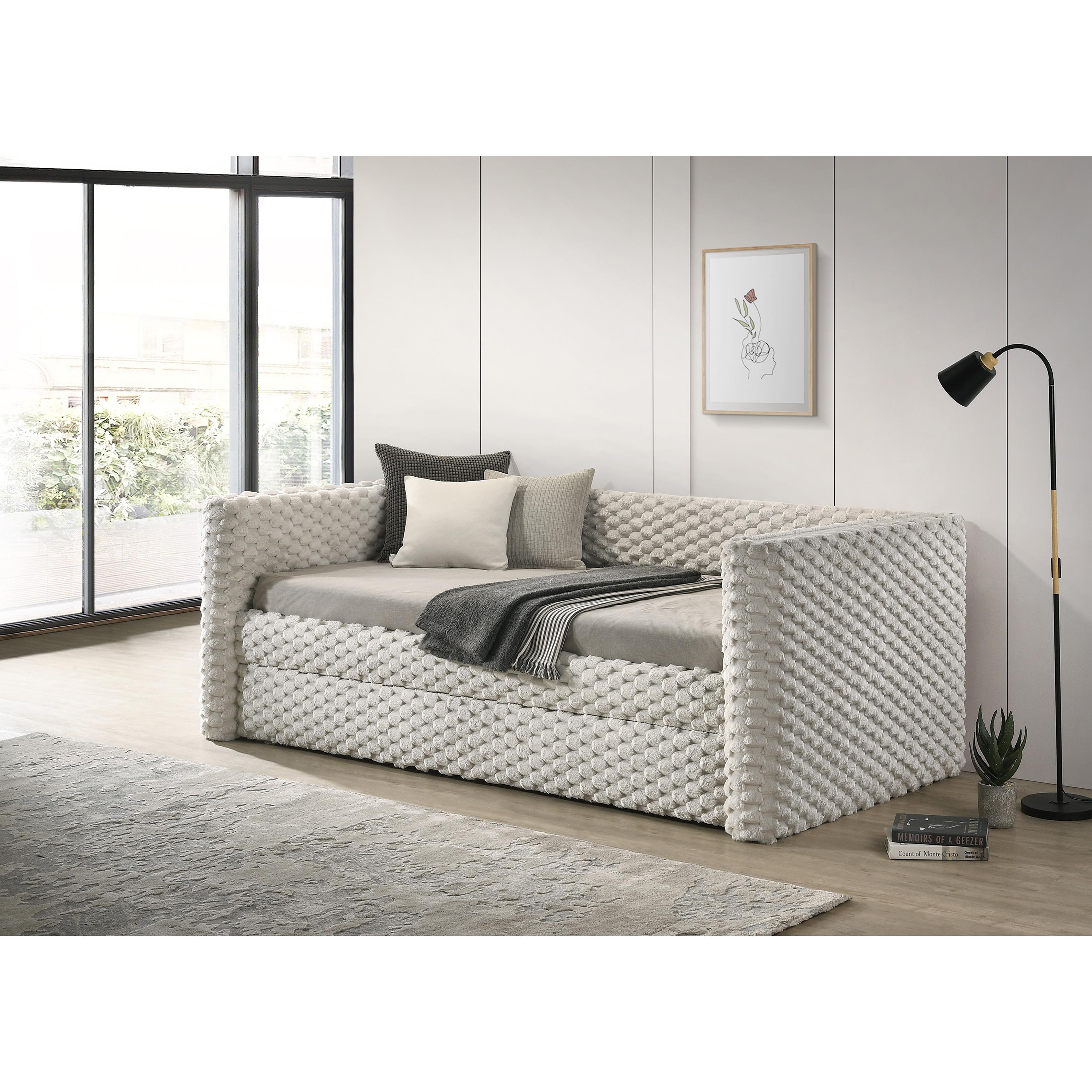 Crown Mark Brielle 5326WH Daybed - White Dove IMAGE 1